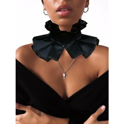 Съемный воротник Парижанка черный 1314₽