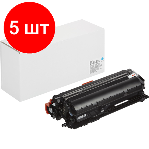 Комплект 5 штук, Картридж лазерный Retech CF451A гол. для HP CLJ M681/ M652dn/M653dn/M681dh