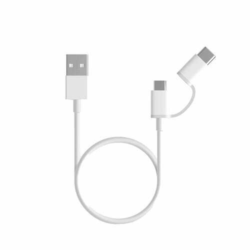 usams micro to usb cable Xiaomi Кабель с переходником Xiaomi USB - Micro USB/Type-C 100 см