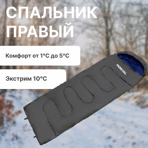 Спальник Pereval Active Brown -10 правый 241800₽