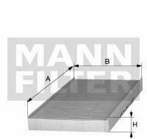 Салонный фильтр Mann-Filter - фото №9