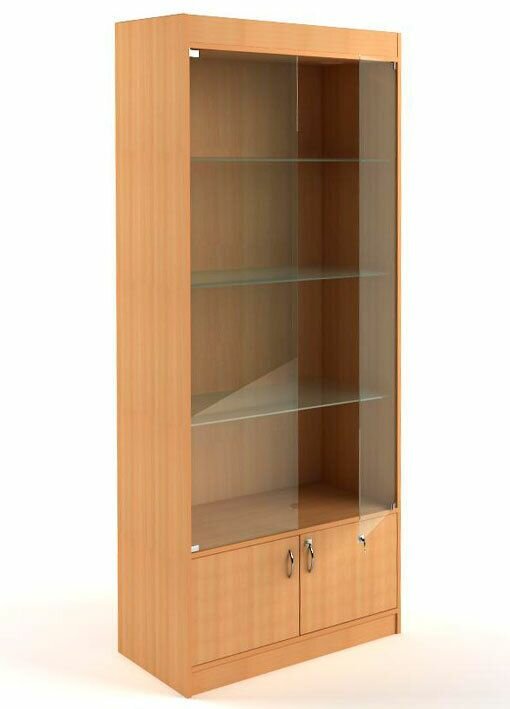 фото Витрина "Универсал" №164-Д (с дверьми), Бук