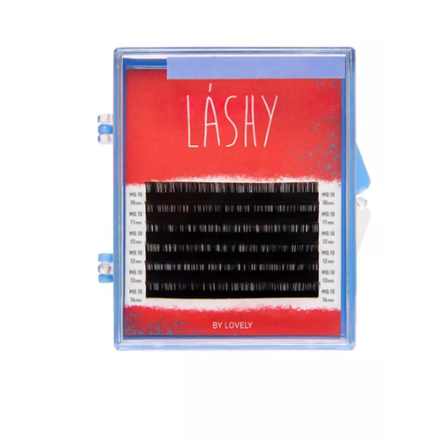 Ресницы Lashy mix 6 линий 0,10 С 10-14 мм Лаши микс