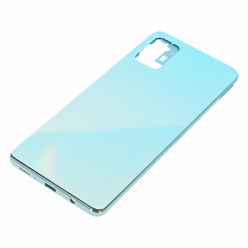 Корпус для Samsung A715 Galaxy A71, голубой, AA