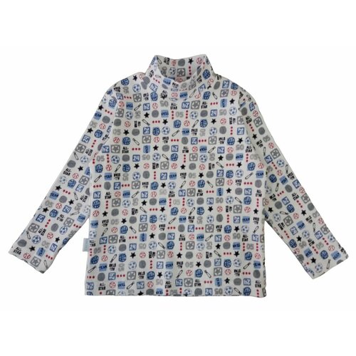 фото Водолазка бастет, размер 104, белый