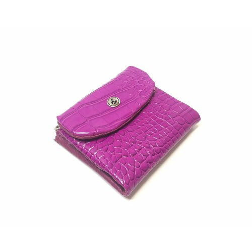 фото Кошелек 06-6272, фактура под рептилию, тиснение, фуксия, розовый bental