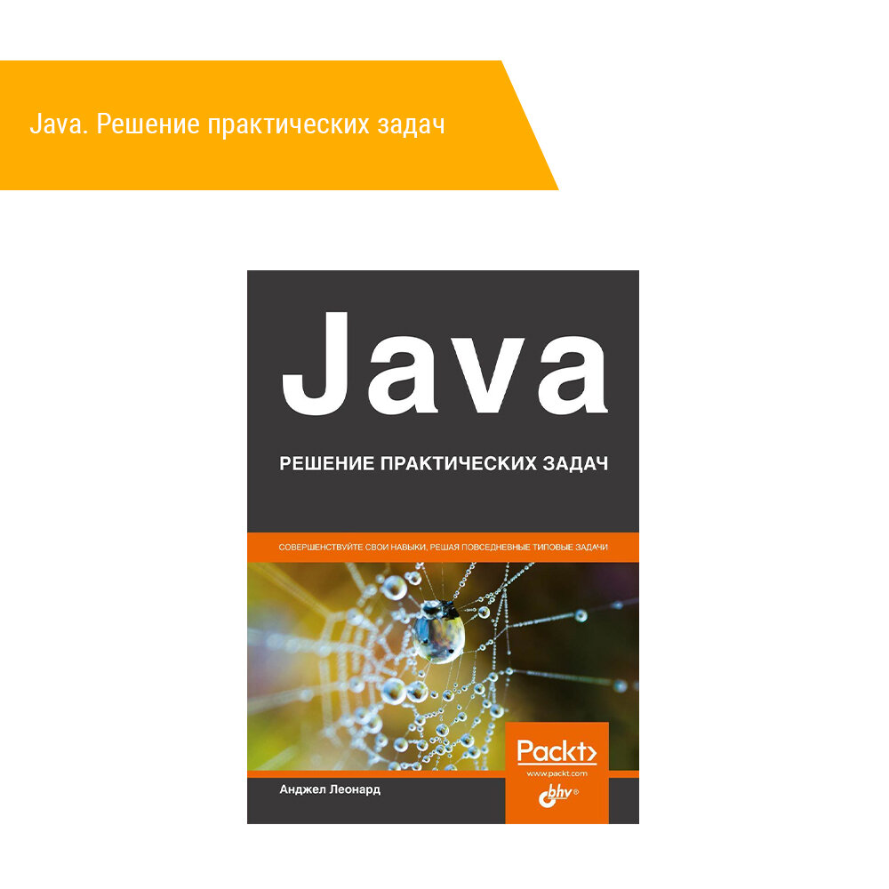 Книга БХВ-Петербург Леонарда Анджела "Java. Решение практических задач", 720 стр