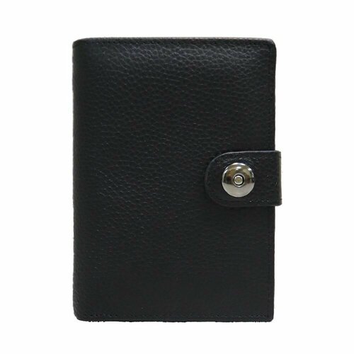 Бумажник Coscet, черный японский кожаный двухскладной бумажник со стальным лезвием кожаный шаблон ручной инструмент режущий нож