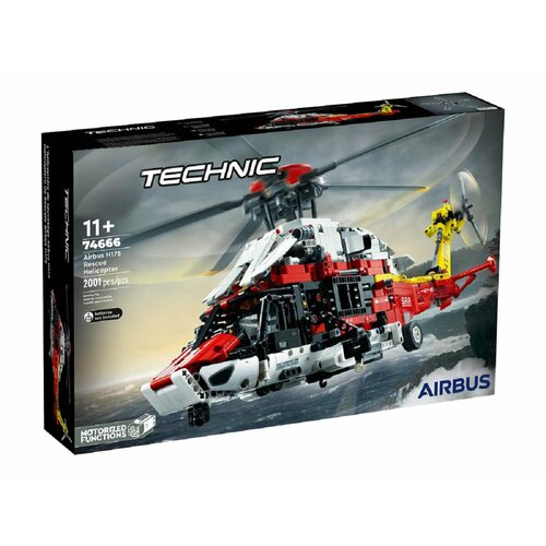 Конструктор Спасательный вертолет Airbus H175 - 74666 -2001 деталей конструктор lego technic 42145 спасательный вертолет airbus h175