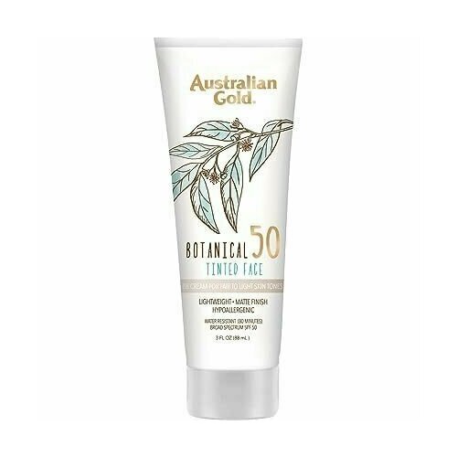 ВВ крем для лица СПФ 50 Botanical SPF 50 Tinted Face Mineral Lotion (light)