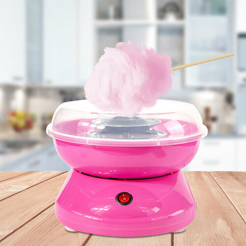 Аппарат для изготовления сладкой сахарной ваты Cotton Candy Maker Pink