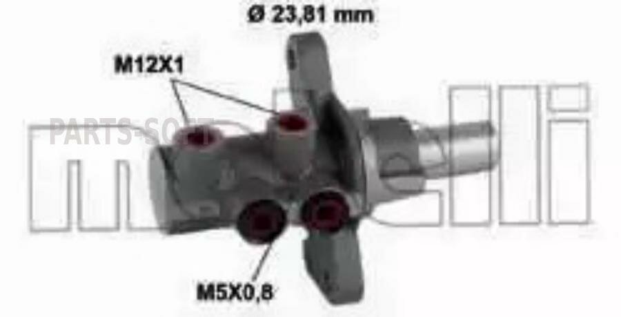 Главный Тормозной Цилиндр Metelli арт. 050873