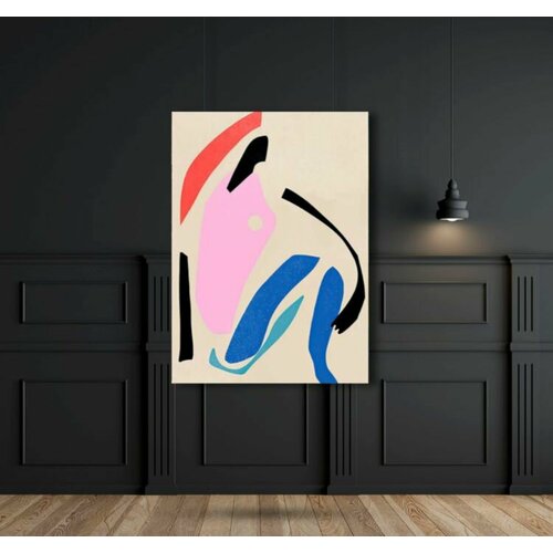 Постер (картина) интерьерная без рамы Холст Абстракция 1 шт 30х40