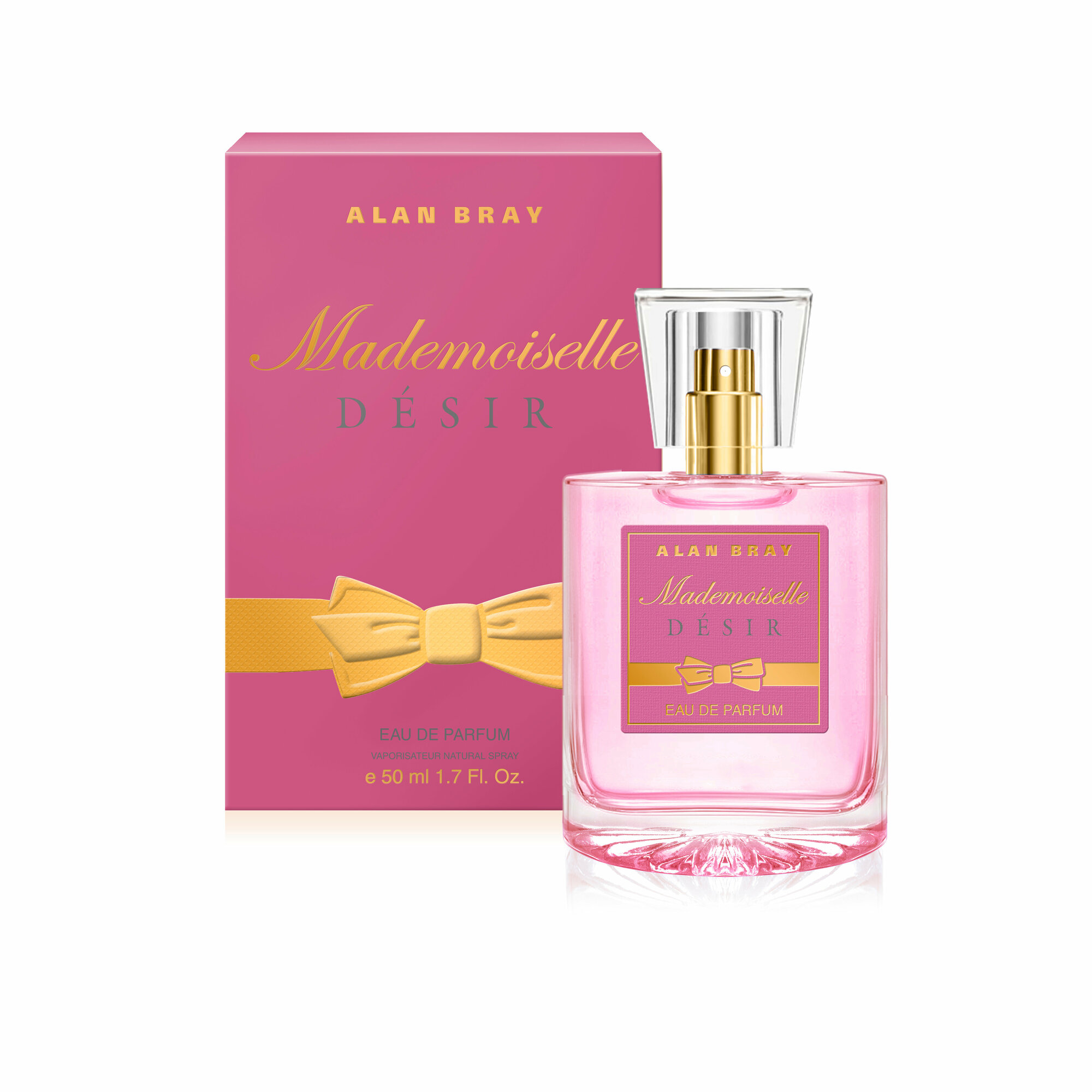 Alan Bray Mademoiselle Désir женская цветочная парфюмерная вода, духи, женский парфюм 50 мл — фото 1