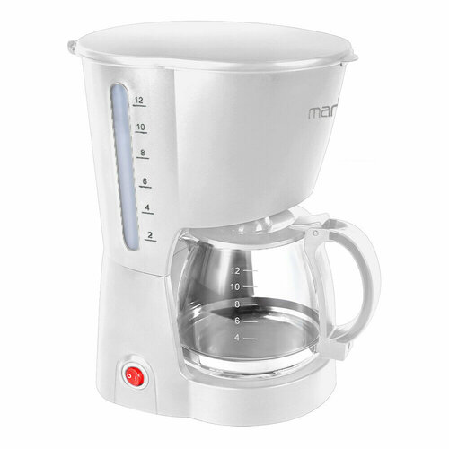 Кофеварка Marta MT-2118 белый жемчуг 160700₽