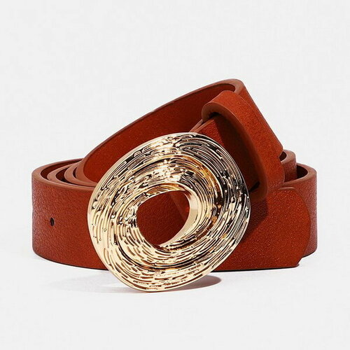 фото Ремень сима-ленд, размер 110, коричневый сима-лэнд