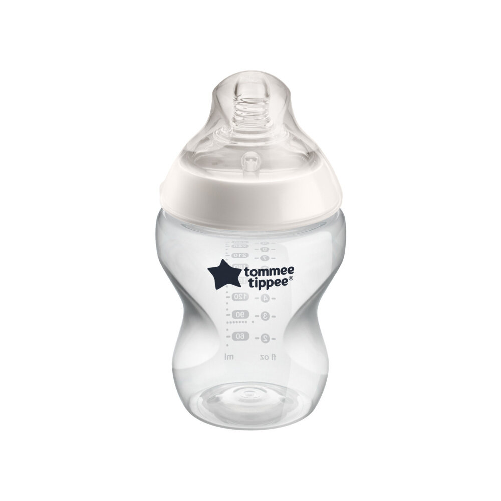 Бутылочка для кормления Tommee Tippee, Closer to nature 260 мл, 3 шт 0+