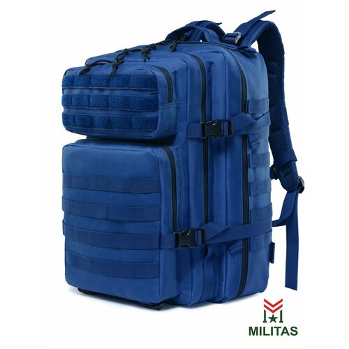 фото Рюкзак мужской тактический 900d - bl090 синий militas