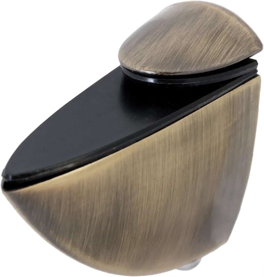 фото Полкодержатель Пеликан Jet 6.2x27 мм цинк цвет брашированная бронза