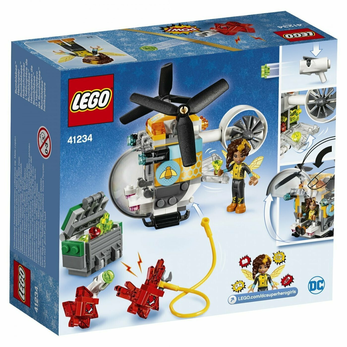 LEGO DC Super Hero Girls Вертолёт Бамблби™ - фото №8