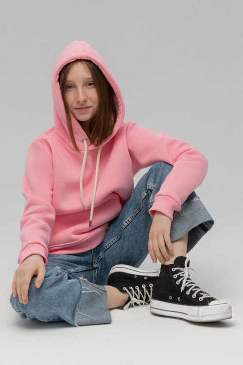 Худи Магазин Толстовок, размер L-42-44-Teenage-(Подростковый), розовый