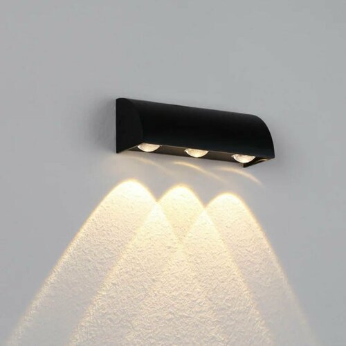 Светильник настенный светодиодный бра LedSwet 9127 LED 9Вт черный 4000К 1140₽