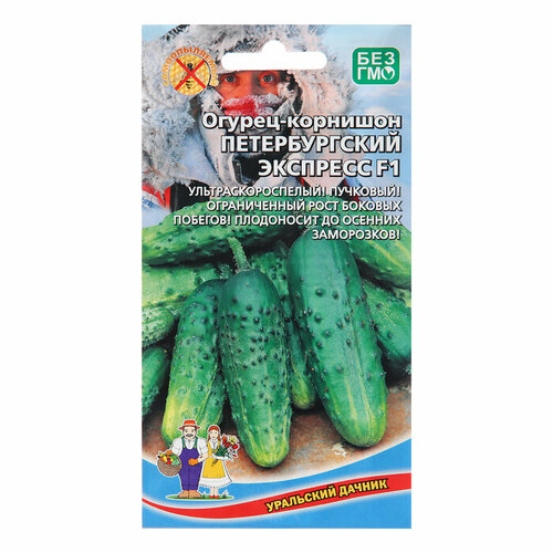 Семена Огурец Петербургский Экспресс - корнишон, 8 шт семена огурец зеленый экспресс