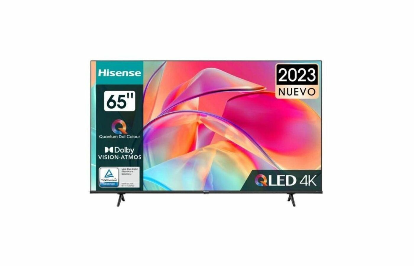 Телевизор HISENSE 65E7KQ серый