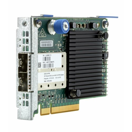 hpe ethernet 10 25gb 2 port sfp28 ql41401 a2g adapter 867328 b21 Адаптер HPE 870825-B21 Ethernet 10/25 Гб с двумя портами 631flr-sfp28