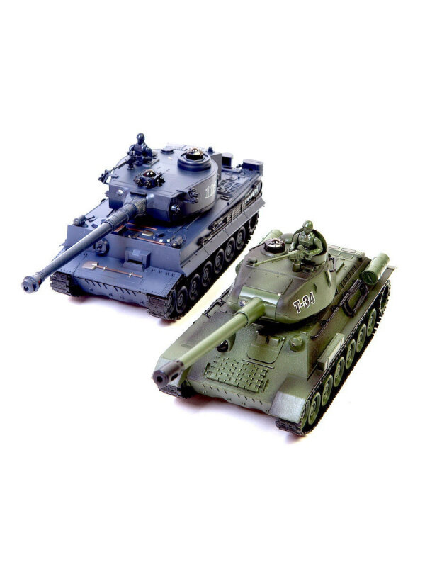 Набор техники Zegan Тигр 1 + T-34 (99824) 1:28 25