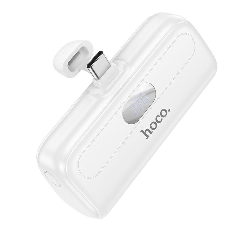 Повербанк (POWERBANK) HOCO J116 Mini Pocket 5000 mAh, USB-C, белый