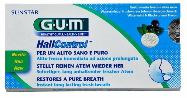 Таблетки для свежести дыхания GUM Halicontrol - фотография № 1