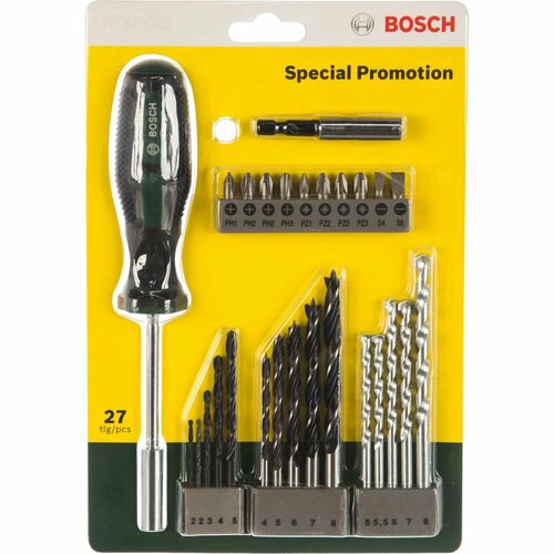 Набор инструмента Bosch 2607017201 набор принадлежностей bosch 27 шт 2607017201