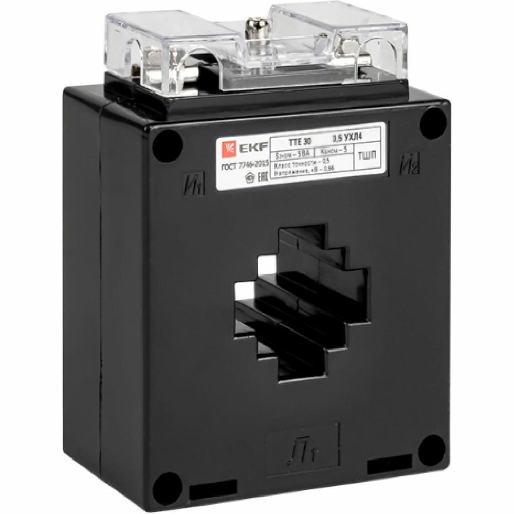 Трансформатор тока ТТЕ-30-100-5А класс точности 0,5S EKF PROxima
