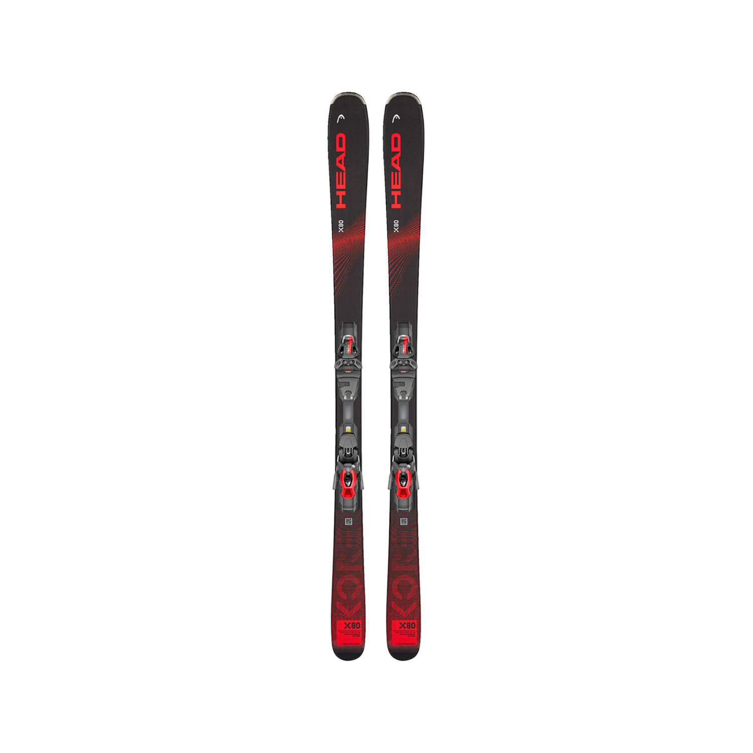 Горные лыжи Head Kore X 80 R LYT-PR + PR 11 GW Black/Red 22/23