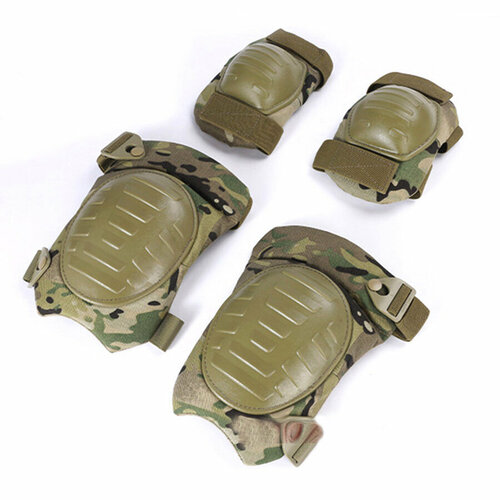 Наколенники и налокотники комплект Military Kneepad