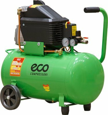 Компрессор воздушный масляный ECO AE-501-4 (260 л/мин, 8 атм, коаксиальный, ресив. 50 л, 220 В, 1.80 кВт) (AE-501-4)