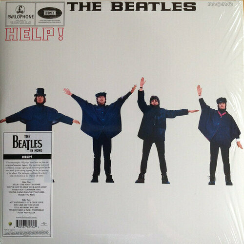 Виниловая пластинка The Beatles - help! / mono / limited edition. 1 LP printio свитшот мужской с полной запечаткой tell that you love me quotes