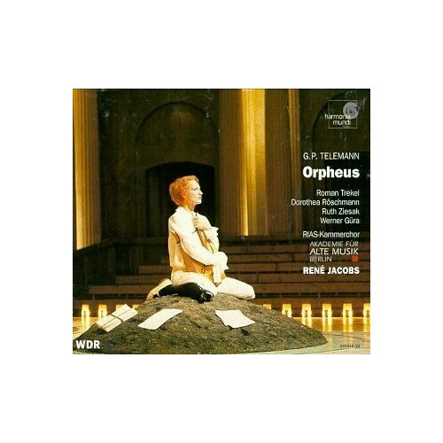 AUDIO CD Telemann - Orpheus / Trekel, Roschmann, Ziesak, Gura, Poulenard, Kohler, Kiehr, Jacobs. 2 CD