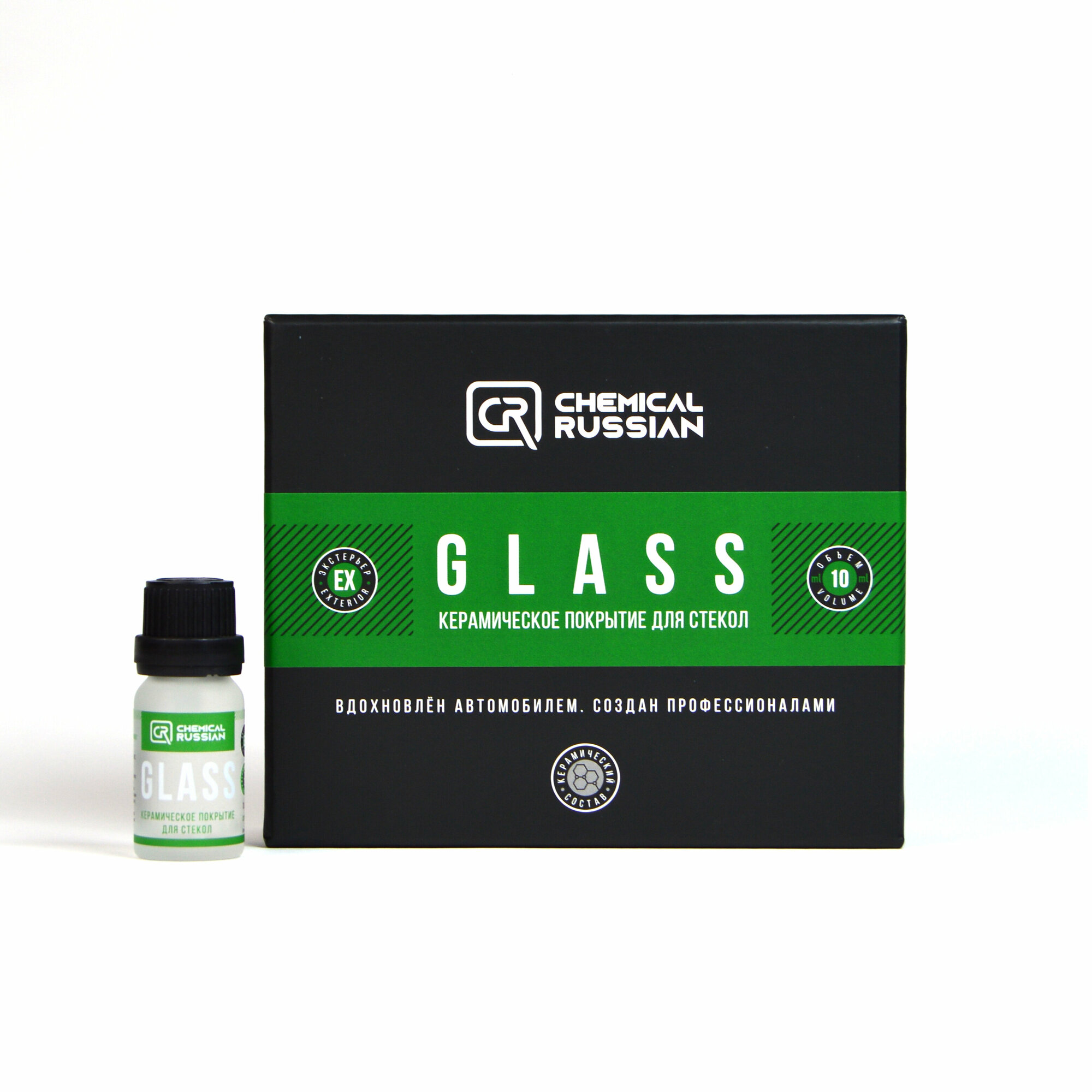 Glass - керамическое покрытие для стекол (антидождь), 50 мл, Chemical Russian — фото 8