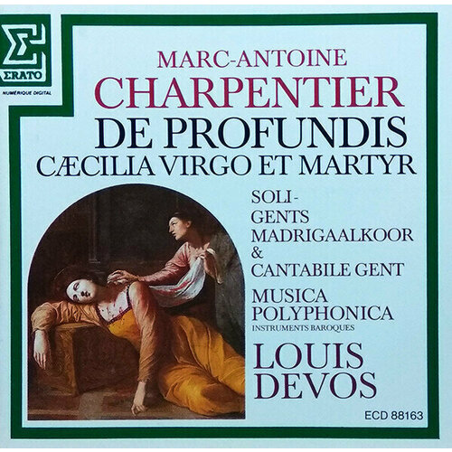 AUDIO CD Charpentier. De Profundis. Caecilia Virgo et Martyr. Devos. 1 CD eya clean 5 l