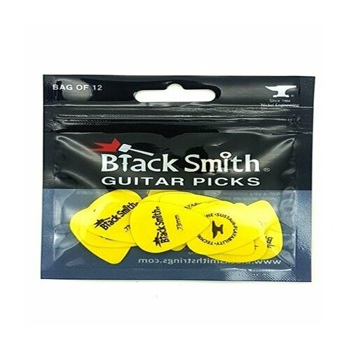 Медиатор BlackSmith Standard Picks SDP073YW-M Medium 0.73mm Yellow