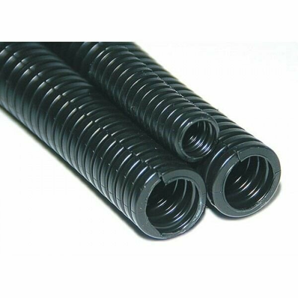 фото Автомобильная гофра для проводов D 9мм (2 метра - разрезная)