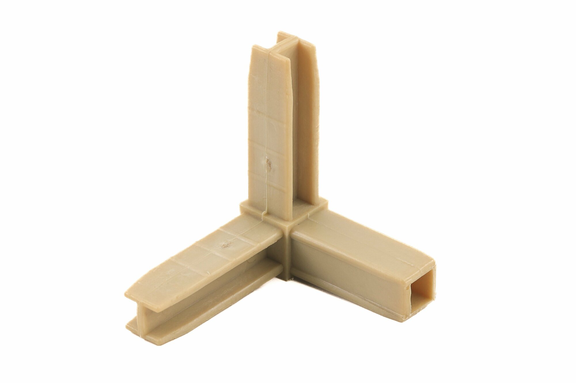 Коннектор крепежный уголок сборочный 3d 3-ех конечный 2 шт