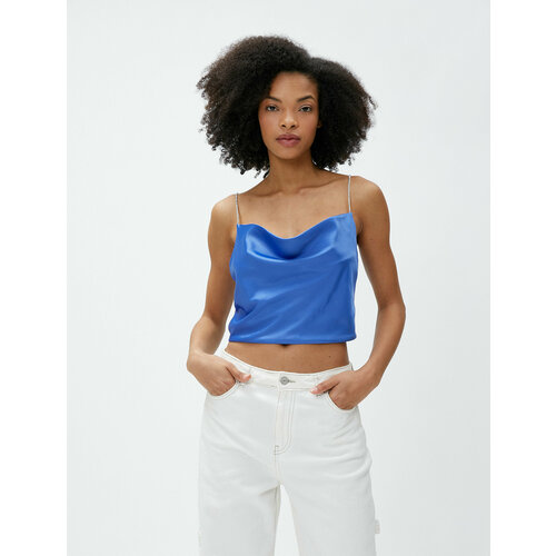 фото Топ koton, размер 34, синий