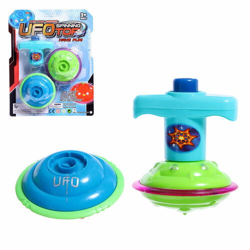 Набор волчков НЛО с устройством запуска цвета микс 298₽
