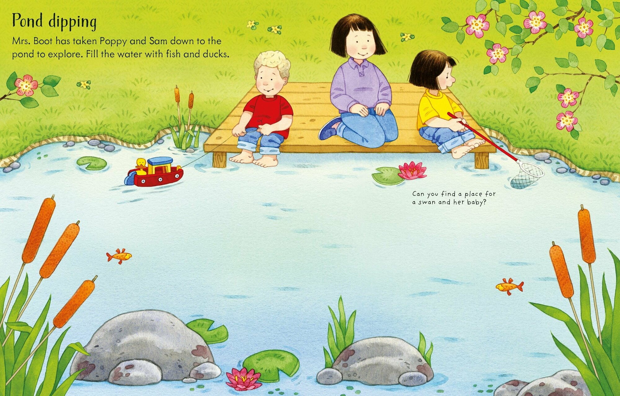 Poppy and Sam's Nature Sticker Book - фото №3