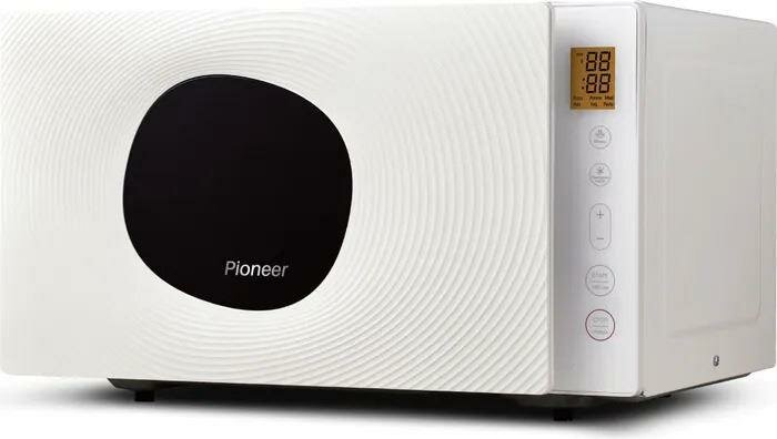 Микроволновая печь Pioneer MW300S 23 литра с сенсорным управлением, 6 автопрограмм, таймер 99 минут, размораживание по весу/времени, 800 Вт