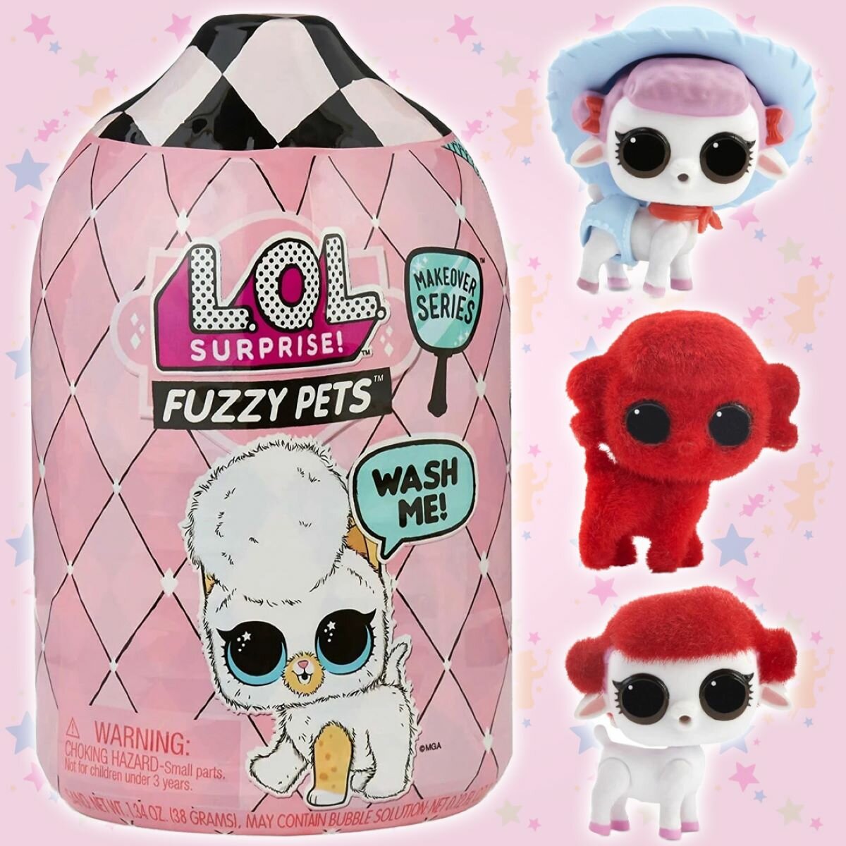 Кукла Игровой набор L.O.L. Surprise Fuzzy Pets ЛОЛ Пушистые питомцы