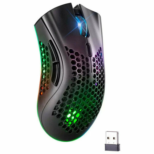 Беспроводная игровая мышь Warlock GM-709L RGB8кнопок2400dpi 207000₽
